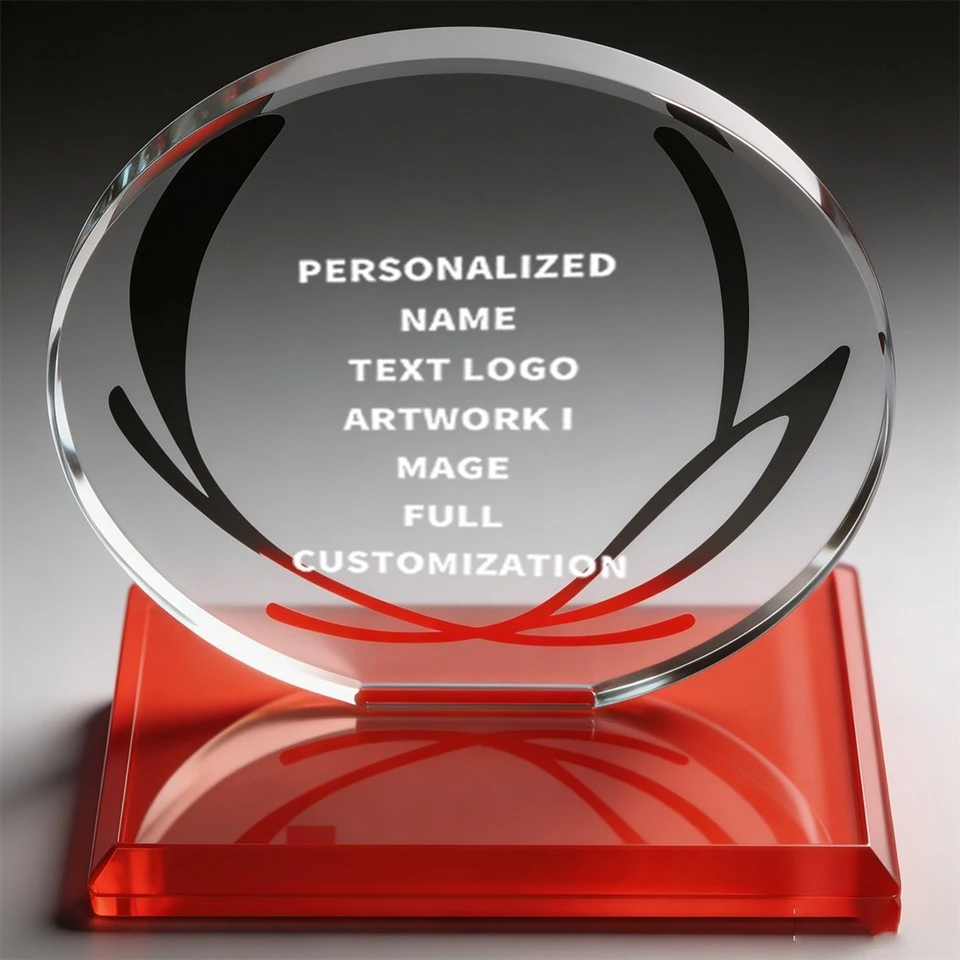Photo Customizable Color Printed Crystal Trophy price